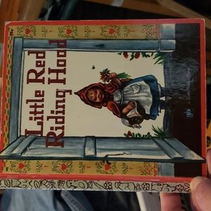 Vintage Golden book Little Red Riding Hood Copywrite 1948 Print year 1971